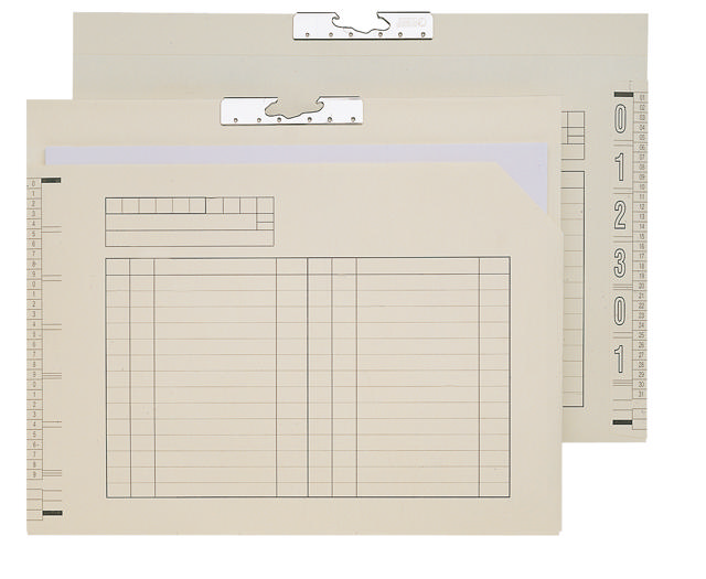 Medische insteekmap met insteek rechts, Folio